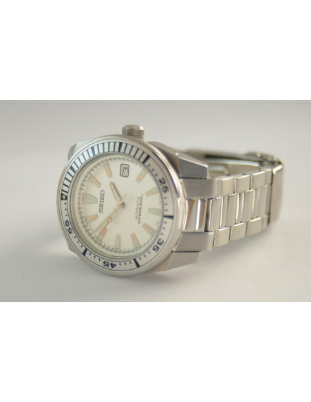 Seiko SNM-009 White Samurai