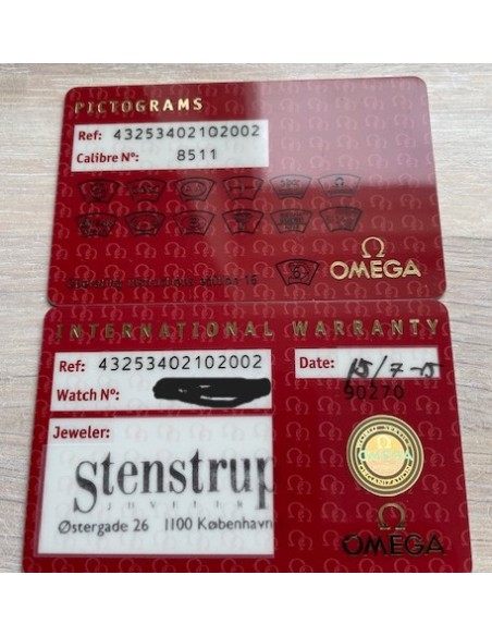 Omega De Ville Trésor ref. 432.53.40.21.02.002 – Service 2023
