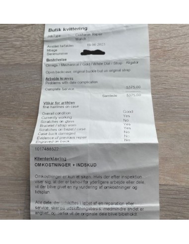 Omega De Ville Trésor ref. 432.53.40.21.02.002