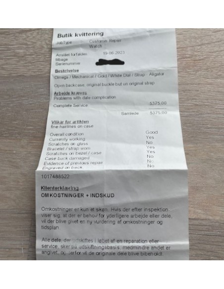 Omega De Ville Trésor ref. 432.53.40.21.02.002