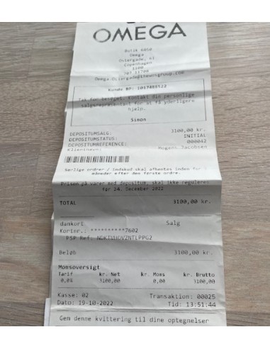 Omega De Ville Trésor ref. 432.53.40.21.02.002