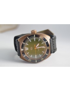 Helberg CH6 Bronze – brugt automatisk dykkerur med patina 2