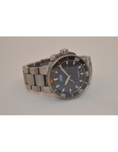 Oris Aquis Carlos Coste Limited Edition IV Titanium 500 m – brugt dykkerur